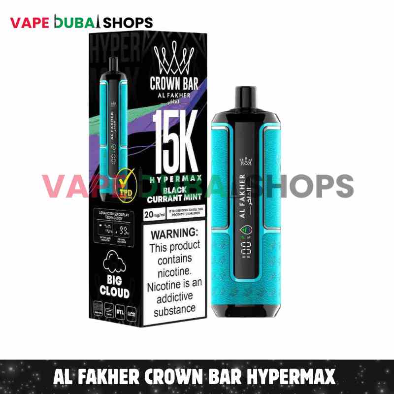 elfbar elfa master akku 8000 Flavors The Al Fakher Crown Bar Hyper Max 15k Is A Disposable Vape Crown  Bar 8000 Puffs main image 0