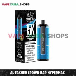 Al Fakher Crown Bar Hypermax 15000 Puffs Disposable Vape 0.6mg Nicotine – Buy Now
