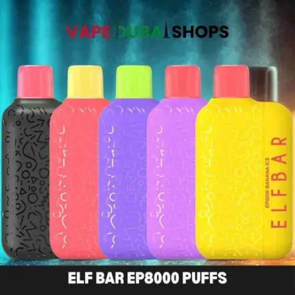 ELF BAR EP8000 Puffs 20MG & 50MG Nicotine Disposable Vape in Dubai, UAE (1)