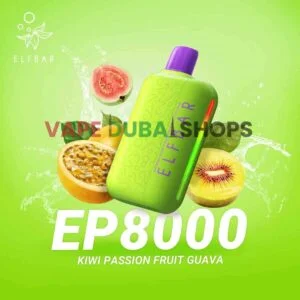 ELFBAR-EP8000-Vape-Price-in-Dubai-KIWI-PASSION-FRUIT-GUAVA