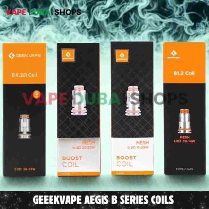 GEEEKVAPE Aegis B Series Coils B0.2, B0.4, B0.6, B1.2 Replacement Coils in Dubai – Buy Now