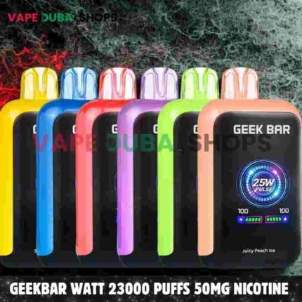GEEKBAR WATT 23000 Puffs 50mg Nicotine Disposable Vape in Dubai – Buy Now