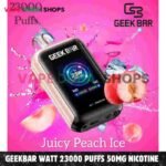 GEEKBAR WATT 23000 Puffs 50mg Nicotine Disposable Vape in Dubai – Buy Now