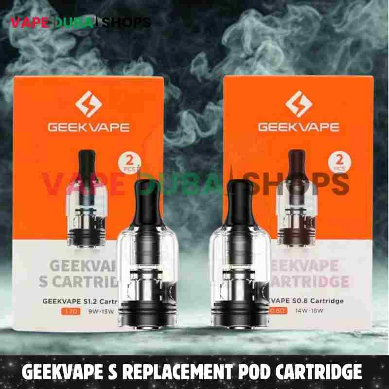 GEEKVAPE S Replacement Pod Cartridge for Wenax S3/ SC/ Stylus Kit in Dubai – Buy Now