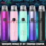 GEEKVAPE Wenax H1 Kit 1000mAh Starter Kit 2.5ml Pod System in Dubai – Buy Now