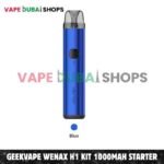GEEKVAPE Wenax H1 Kit 1000mAh Starter Kit 2.5ml Pod System in Dubai – Buy Now Blue