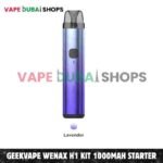 GEEKVAPE Wenax H1 Kit 1000mAh Starter Kit 2.5ml Pod System in Dubai – Buy Now Levender
