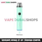 GEEKVAPE Wenax H1 Kit 1000mAh Starter Kit 2.5ml Pod System in Dubai – Buy Now Mint Green