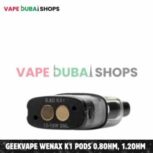 GEEKVAPE Wenax K1 Pods 0.8ohm, 1.2ohm Replacement Pods – 3 Pieces Per Pack in Dubai – Buy Now