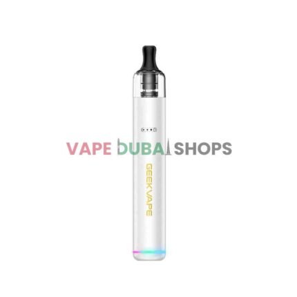 GEEKVAPE Wenax S3 (Stylus 3) Kit 1100mAh Pod System 18W Vape Kit in Dubai – Buy Now pearl-white