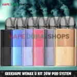 GEEKVAPE Wenax U Kit 20W Pod System 1000mAh Vape Kit in Dubai – Buy Now