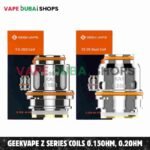 GEEKVAPE Z Series Coils 0.15ohm, 0.2ohm, 0.25ohm, 0.4ohm Mesh Replacement Coils 5PCS in Dubai – Buy Now