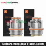 GEEKVAPE Z Series Coils 0.15ohm, 0.2ohm, 0.25ohm, 0.4ohm Mesh Replacement Coils 5PCS in Dubai – Buy Now