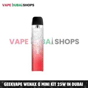 Geekvape Wenax Q Mini Kit 25W In Dubai - Buy Now red-gem