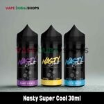 Nasty Super Cool 30ml Salt Nicotine E-Liquids 35mg and 50mg In Dubai