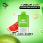 Tugboat-Super-Kit-12000-Puffs-Disposable-Cover-vape24-watermelon bubble gum ice