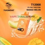 Tugboat-T12000-Disposable-12000-Puffs-mango melon