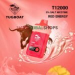 Tugboat-T12000-Disposable-12000-Puffs red energy