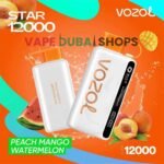 VOZOL-START-12000-PUFFS-PEACH-MANGO-WATERMELON-