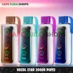 VOZOL Star 20000 Puffs 20MG & 50mg Disposable Vape in Dubai (1)