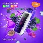 VOZOL-Star-20000-Puffs-Price-in-Dubai-GRAPE-ICE