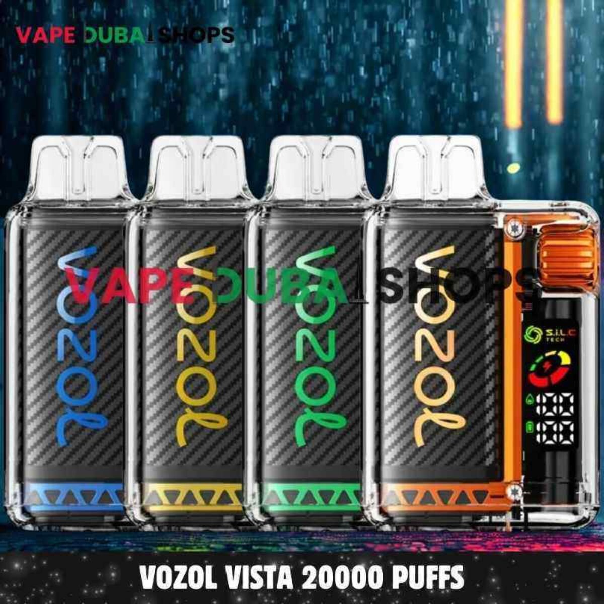 vozol vista 20000 peach mango watermelon VOZOL Star 20000 Peach Mango Watermelon | Trio Fruit Blend main image 1