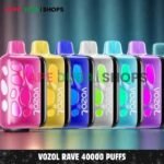 Vozol Rave 40000 puffs 20MG and 50mg nicotine (1)