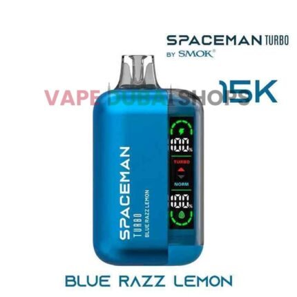 BLUE-RAZZ-LEMON-smoke-spaceman-turbo-15000-puffs-in-dubai