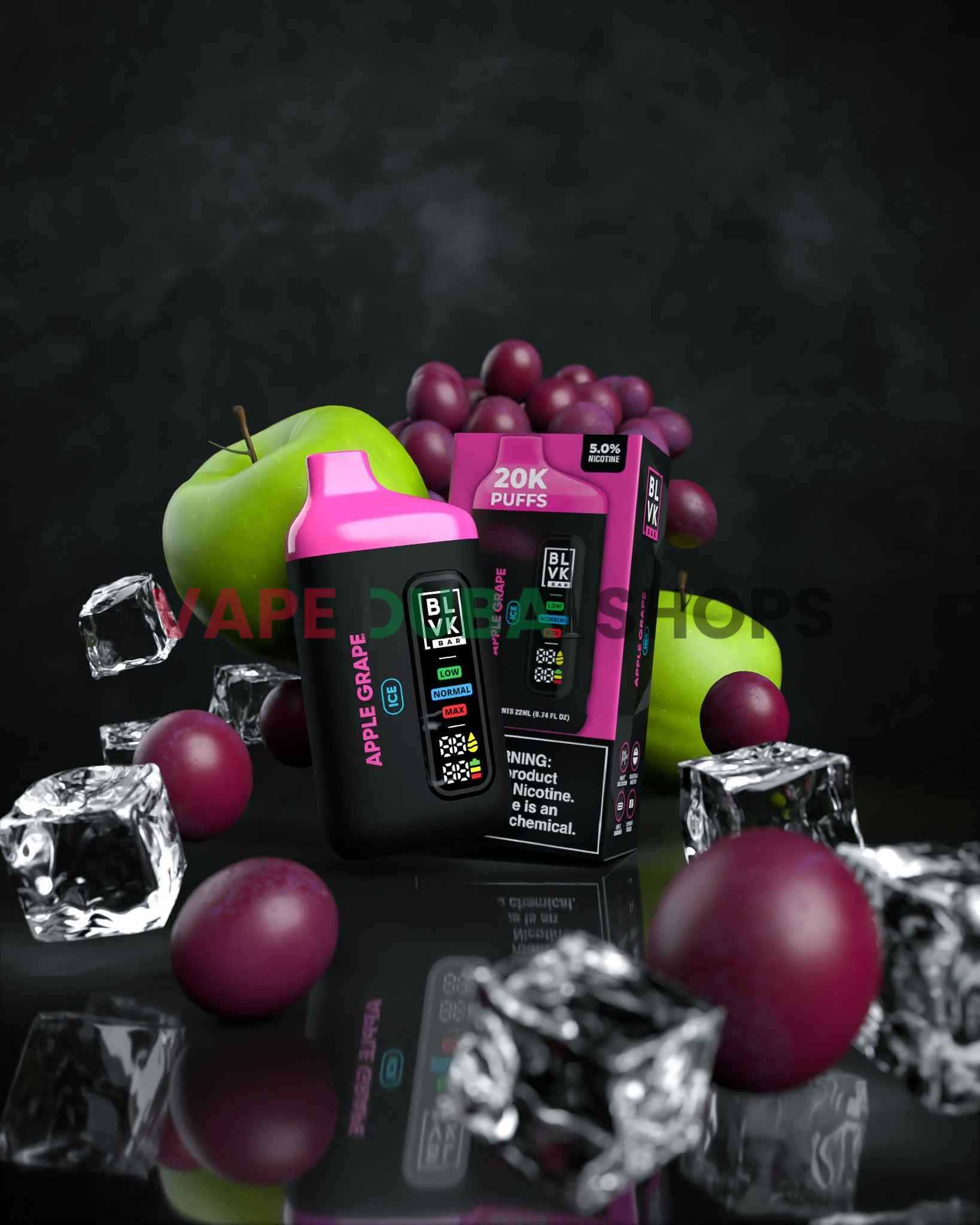 BLVK Bar 20000 Puffs 50mg Nicotine Disposable Vape in Dubai