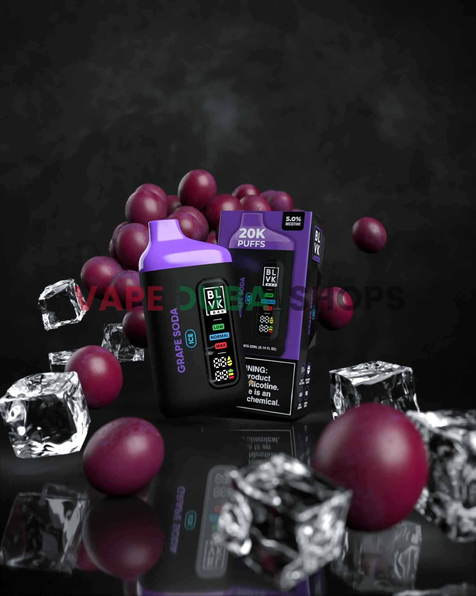 BLVK Bar 20000 Puffs 50mg Nicotine Disposable Vape in Dubai