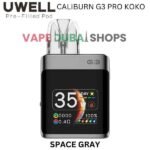 Buy-Uwell-Caliburn-G3-Pro-KOKO-Pod-System-Kit-Space-Gray-Best-Vape-Kits