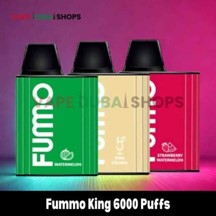 Fummo King 6000 Puffs 2% nicotine Rechargeable Disposable Vape Buy in UAE Dubai
