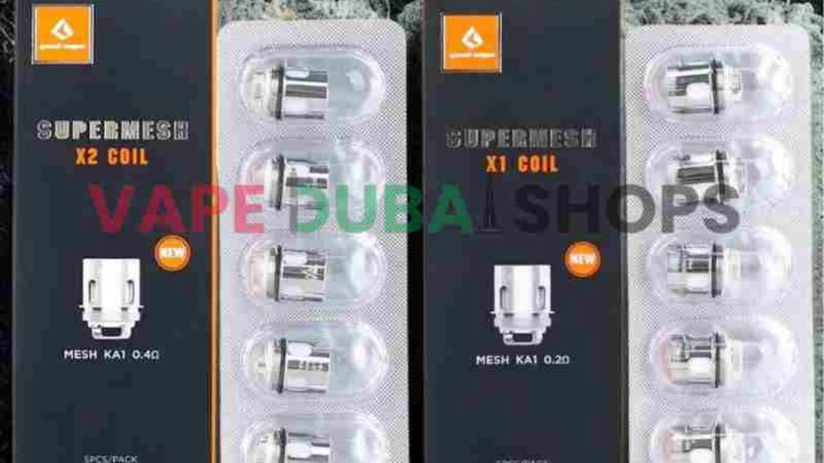 GEEKVAPE Super Mesh X1/X2 Coils (New Version) – 5pcs/pack