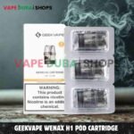 GEEKVAPE Wenax H1 Pod Cartridge – (3 Pieces) in Dubai – Buy Now