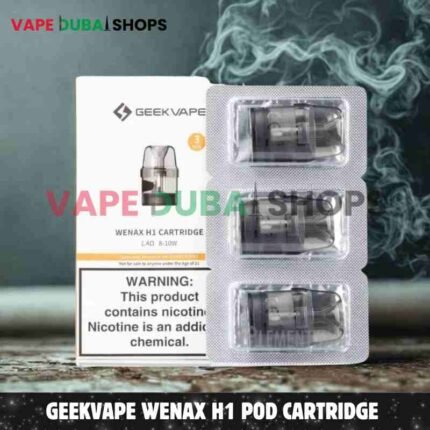 GEEKVAPE Wenax H1 Pod Cartridge – (3 Pieces) in Dubai – Buy Now