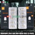 GEEKVAPE Zeus Sub Ohm Mesh Coils (5-Pack) in Dubai – Buy Now
