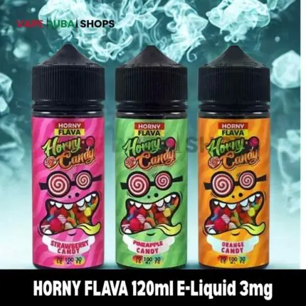 HORNY FLAVA 120ml E-Liquid 3mg Vape Juice in Dubai, UAE