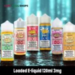 Loaded E-liquid 120ml 3mg Nicotine All Flavors Available Vape Shop In Dubai, UAE