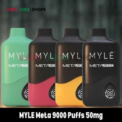 MYLE Meta 9000 Puffs 50mg Nicotine in Dubai