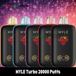 MYLE Turbo 20000 Puffs 50MG Disposable Vape in Dubai