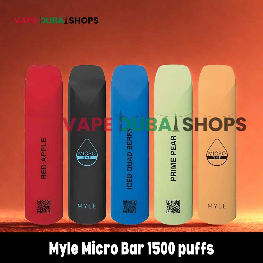 Myle Micro Bar 1500 puffs 2% (20mg) Disposable in dubai Myle Micro Bar 1500 puffs 2% (20mg) Disposable in dubai