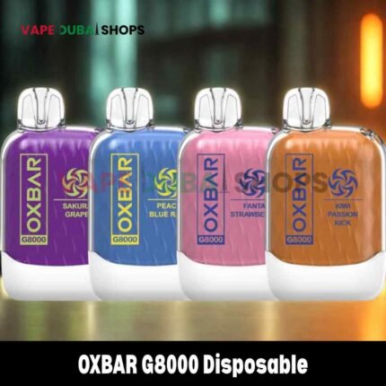OXBAR G8000 Disposable 5% 8000Puffs Rechargeable Vape in Dubai, UAE