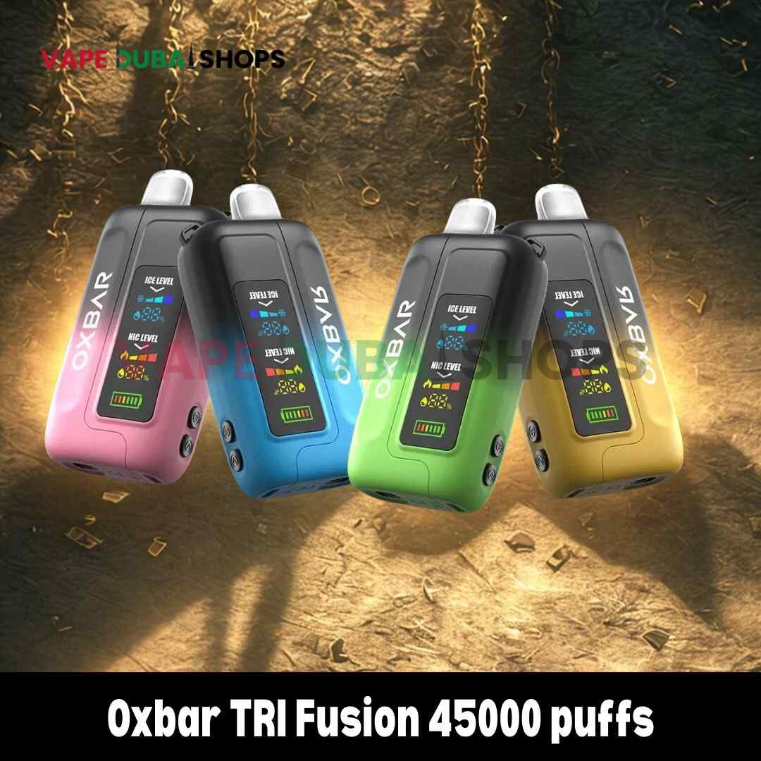 Oxbar TRI Fusion 45000 puffs 50mg nicotine Oxbar TRI Fusion 45000 puffs 50mg nicotine