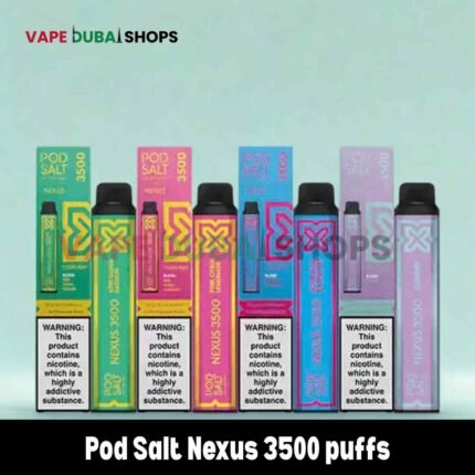 Pod Salt Nexus 3500 puffs disposable vape in dubai