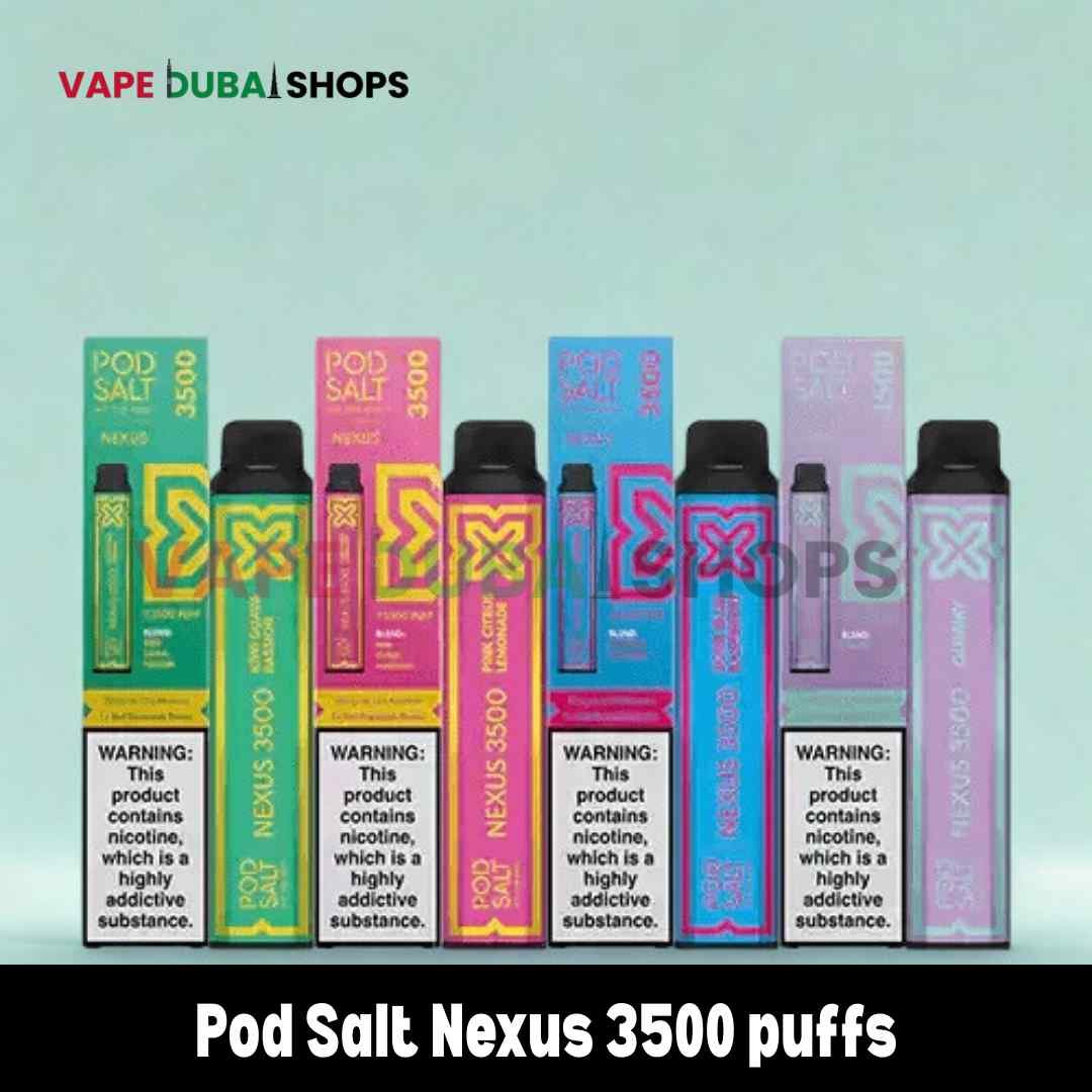 Pod Salt Nexus 3500 puffs disposable vape in dubai Pod Salt Nexus 3500 puffs disposable vape in dubai