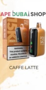 Podsalt-15000-Puffs-2-Nicotine-Disposable-Caffe-Latte