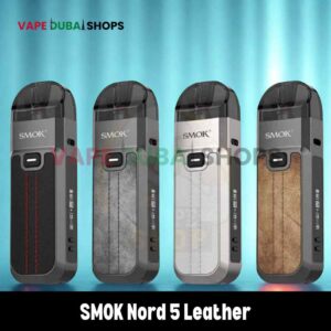 SMOK Nord 5 Leather Series 80W Pod System kit In Dubai