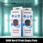 SMOK Nord 5 Pods Empty Pods for 80W in Dubai, UAE – 3PCS Per Pack