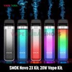 SMOK Novo 2X Kit 20W Vape Kit 800mAh Pod System 2ml Starter Kit in Dubai, UAE