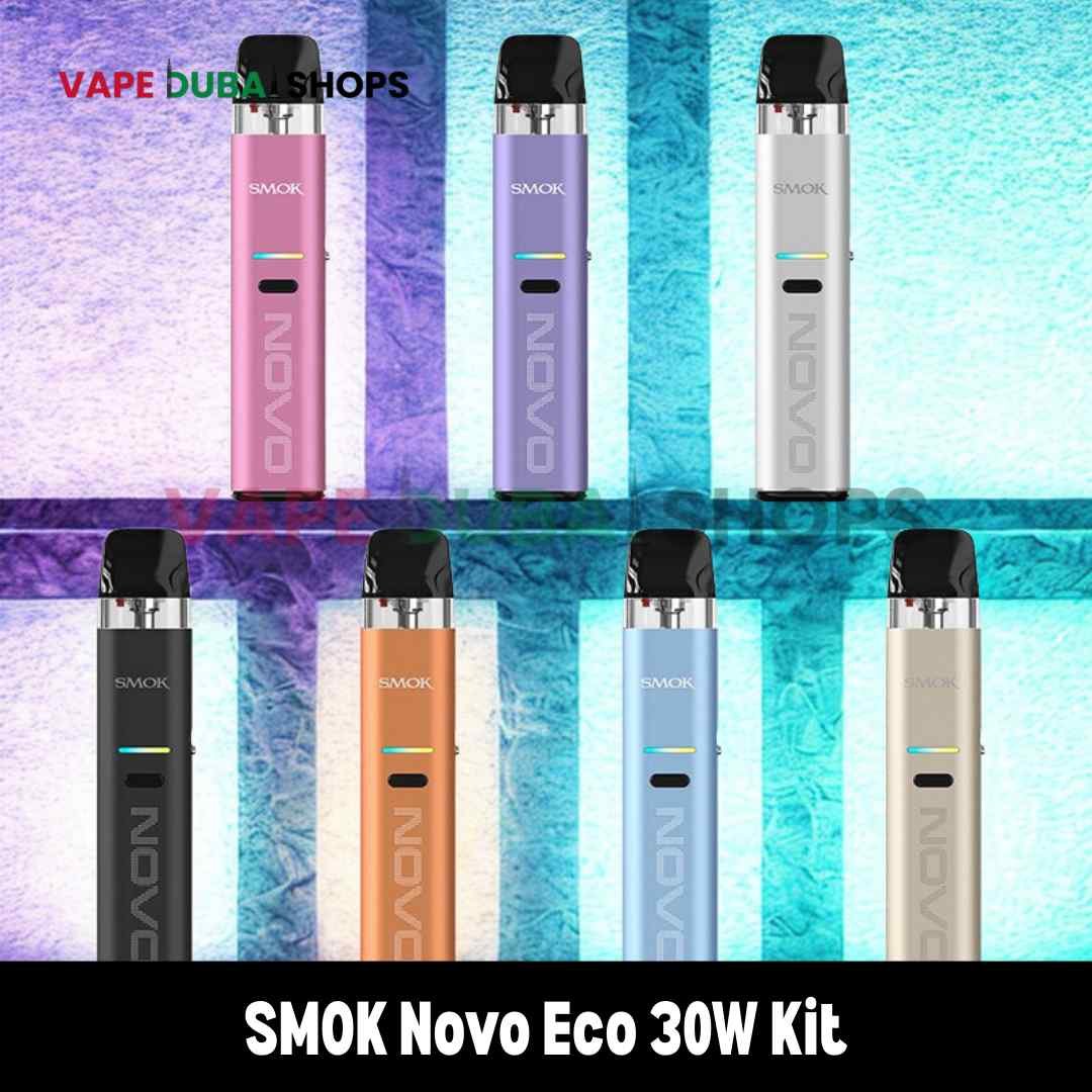 SMOK Novo Eco 30W Kit 1000mAh In Dubai SMOK Novo Eco 30W Kit 1000mAh In Dubai
